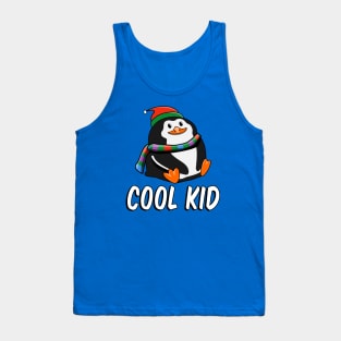 Cool Kid Cute Penguin Tank Top